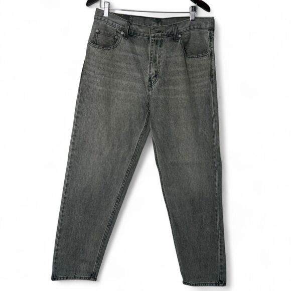 Levi's Other - Levi's 550 Relaxed Fit Gray Charcoal Wash Jeans Men's 33x32 2010s Denim
